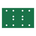 RUPES PROCUT Film Abrasive Sheet 80mm x130mm 315 x 51  12 Holes  P220 Grit Box of 100pcs 945FB220