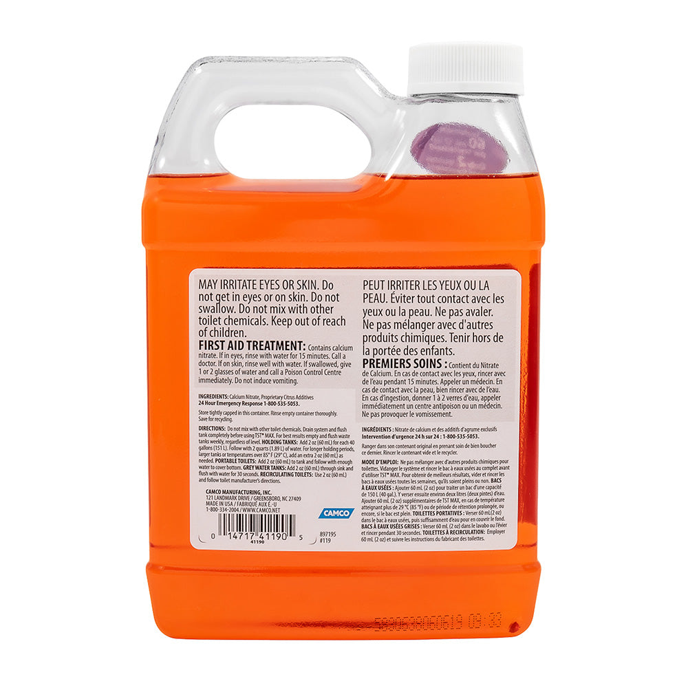 Camco TST Orange Waste Holding Tank Treatment  32oz 41190