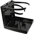 Attwood FoldUp Drink Holder  Dual Ring  Black 24457