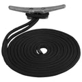 SeaDog Double Braided Nylon Dock Line  12 x 15  Black 302112015BK1