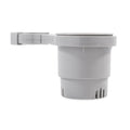 Camco ClampOn Rail Mounted Cup Holder  Small for Up to 114 Rail  Grey 53093